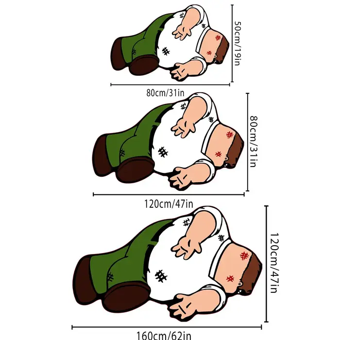VIKAMA – tapis de personnage de dessin animé original