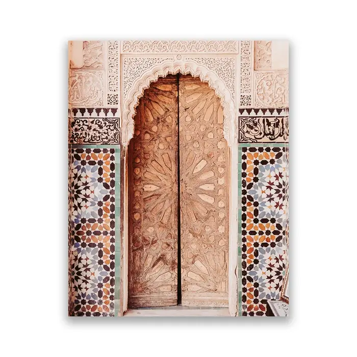 Impressions d'art de tapis rose Vintage