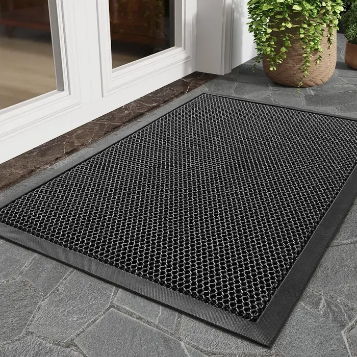 Tapis de porte en caoutchouc PVC