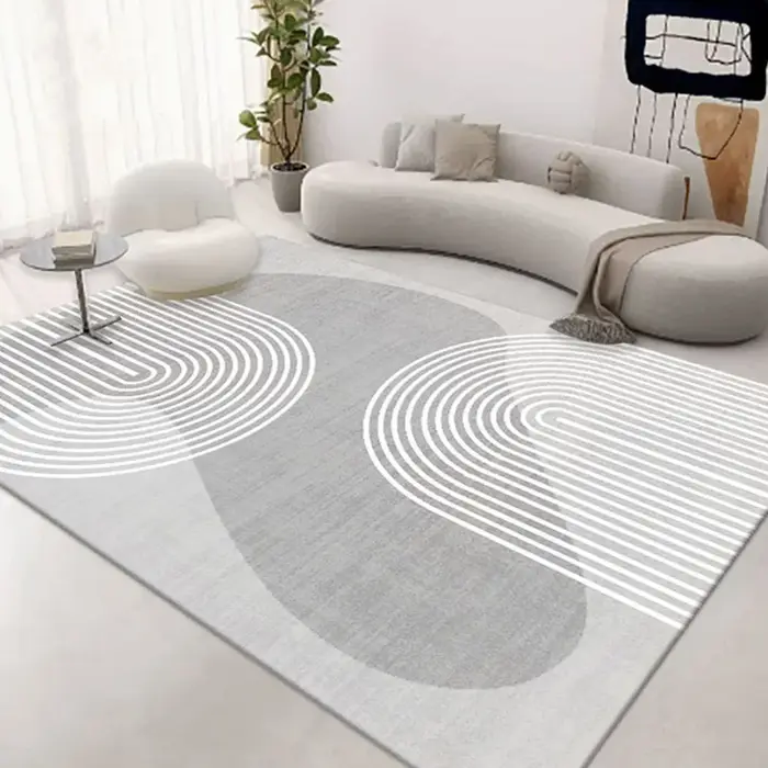Tapis géométrique beige VIKAMA 2026