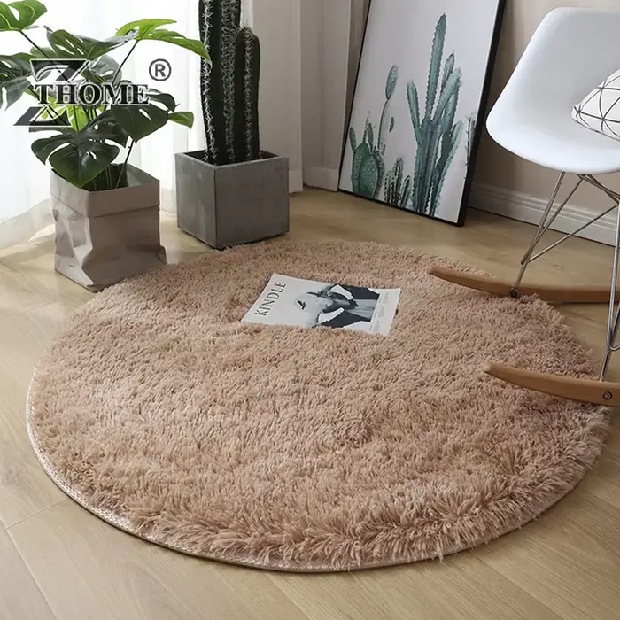 Tapis moelleux en laine lea pour salon