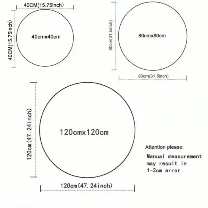 Tapis rond rétro en vinyle pour salle de pratique musicale