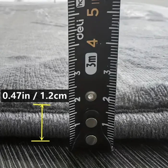 Tapis absorbant épais pour salle de bain