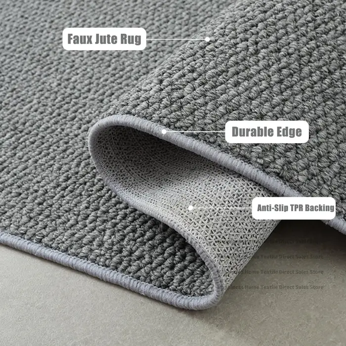 Tapis pour salon, tapis rond moderne pour chambre à coucher