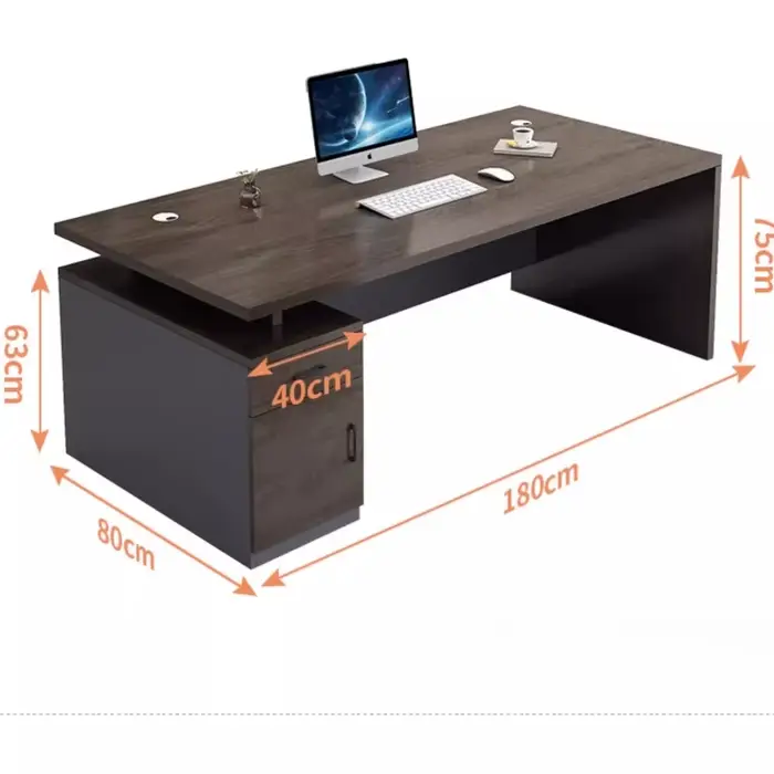 Bureau de bureau moderne pour chambre à coucher