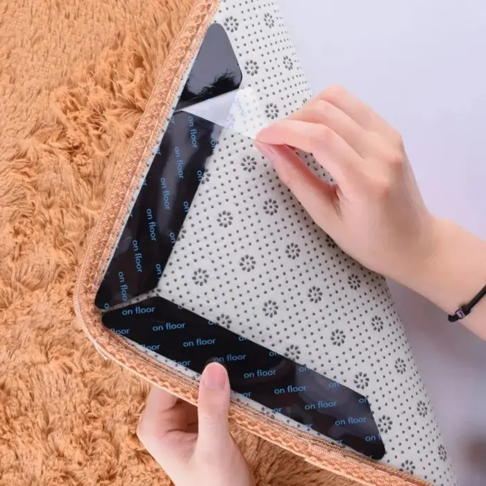 16/8 pièces Autocollants antidérapants pour tapis
