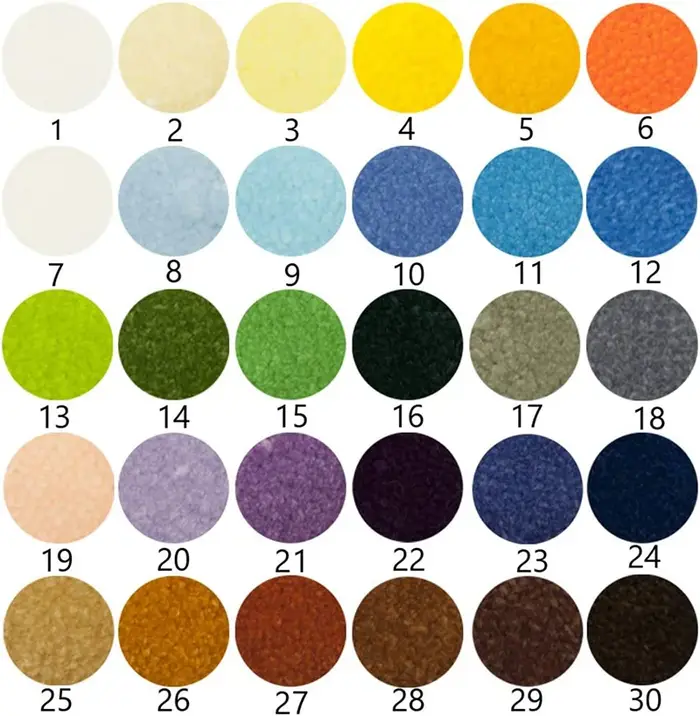 Loquet de fils de laine noués pour tapisserie, crochets, fierté, kits exécutifs Lea, couleurs assort