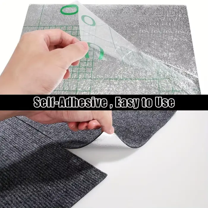 30x30 cm bricolage tapis moderne auto-adhésif anti-dérapant bloc entièrement propagé