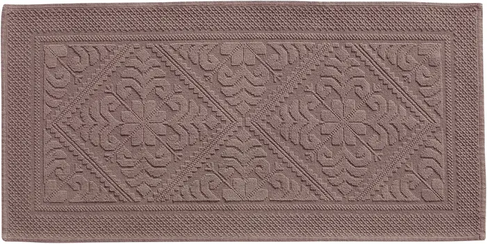 Tapis de bain Enzo Noisette 54 x 110