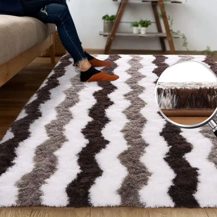 VIKAMA tapis moelleux pour chambre