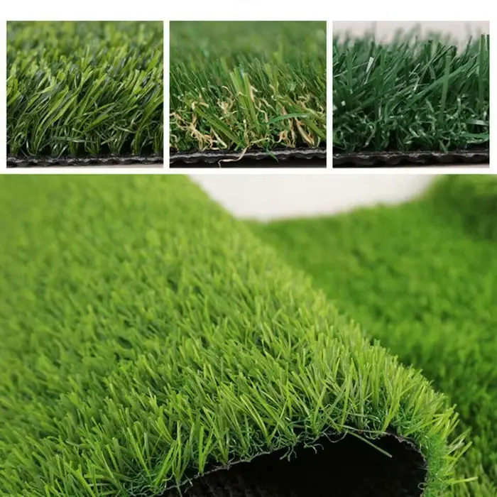 1/5/10 pièces gazon artificiel herbe pelouse réaliste tapis synthétique lavable