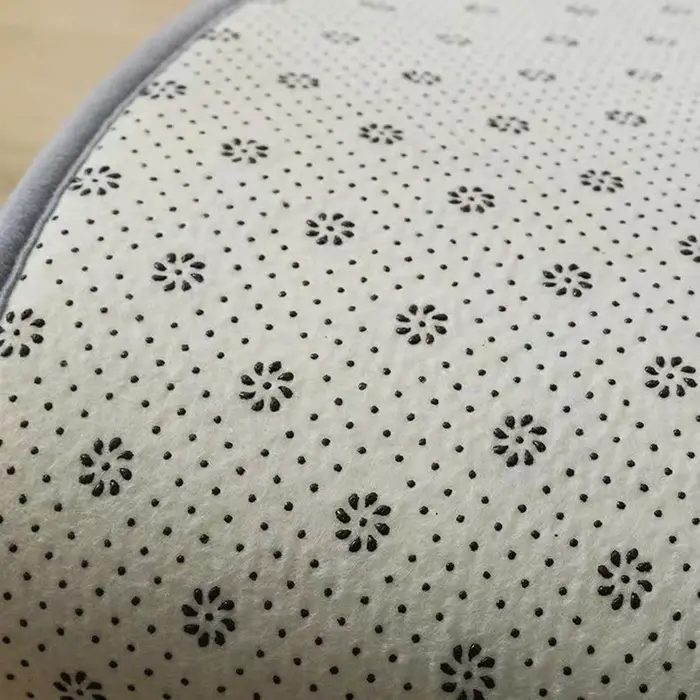 Tapis de sol absorbant en flanelle épaisse
