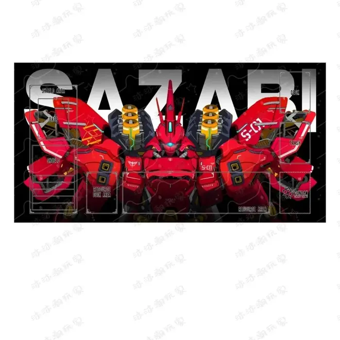 Tapis de jeu en caoutchouc personnalisé Hot Gundam TCG GCG