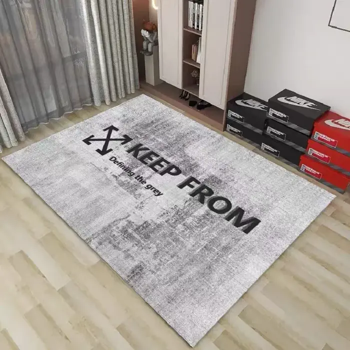 VIKAMA mode tapis chambre salon tendance personnalité créative garçons appartement chaussure mur chevet sale