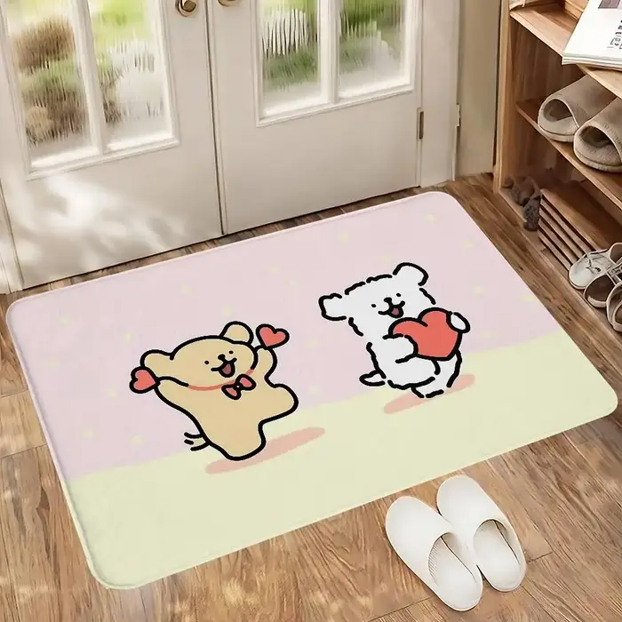 Tapis maltais mignon pour le salon, décoration de canapé, tapis moderne, tapis de sol pour chambre à