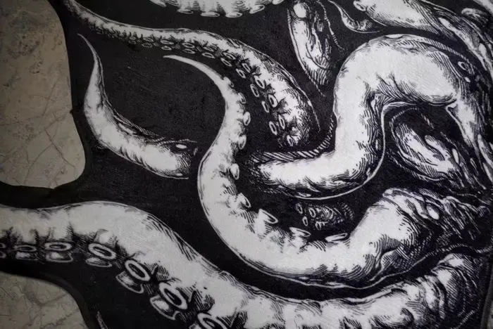 Paillassons d'entrée gothiques Octopus Tentacles
