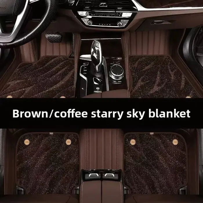 Tapis ciel étoilé, tapis de pied de voiture