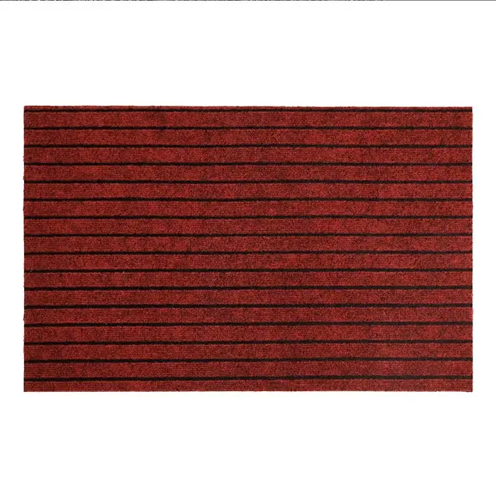 Polymères de sol carrés minimalistes modernes, support en caoutchouc antidérapant, durable, degré de