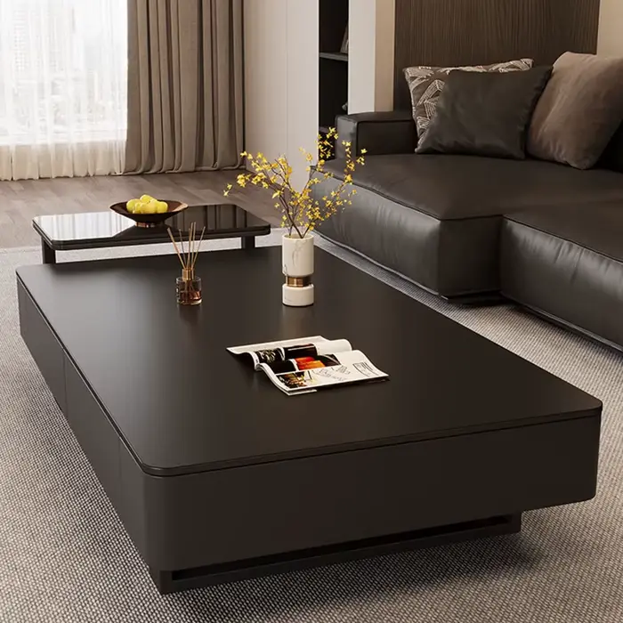 Table basse De beauté à la mode Tables basses De luxe européennes nordiques modernes Glamour exquis Mesa De Centro Sala meubles De maison