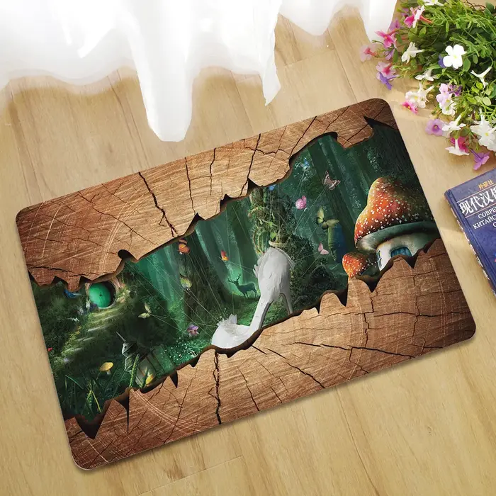 Tapis de bain mural pour chat