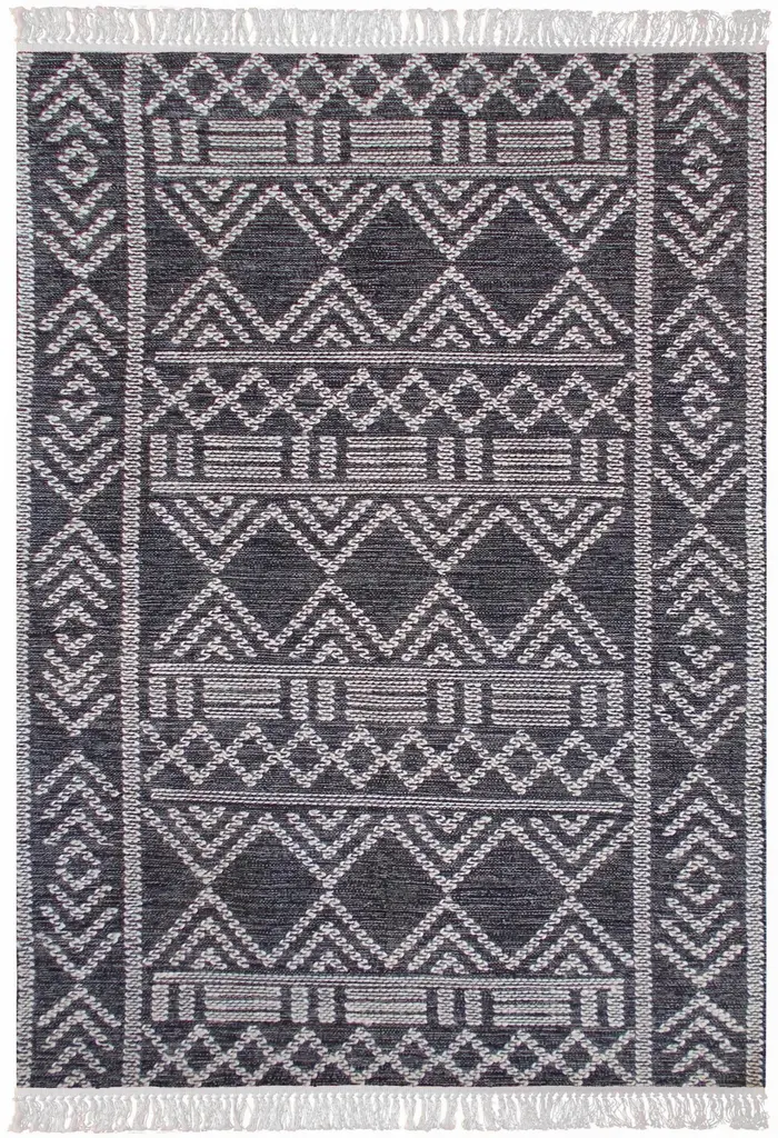 Tapis Mas Charbon/ivoire 160 x 230