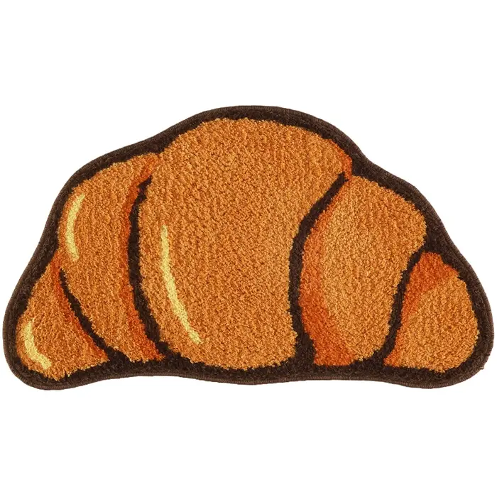 Tapis en Forme de Croissant pour Salon