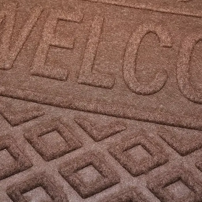 Tapis d'entrée en caoutchouc robuste - Antidérapant