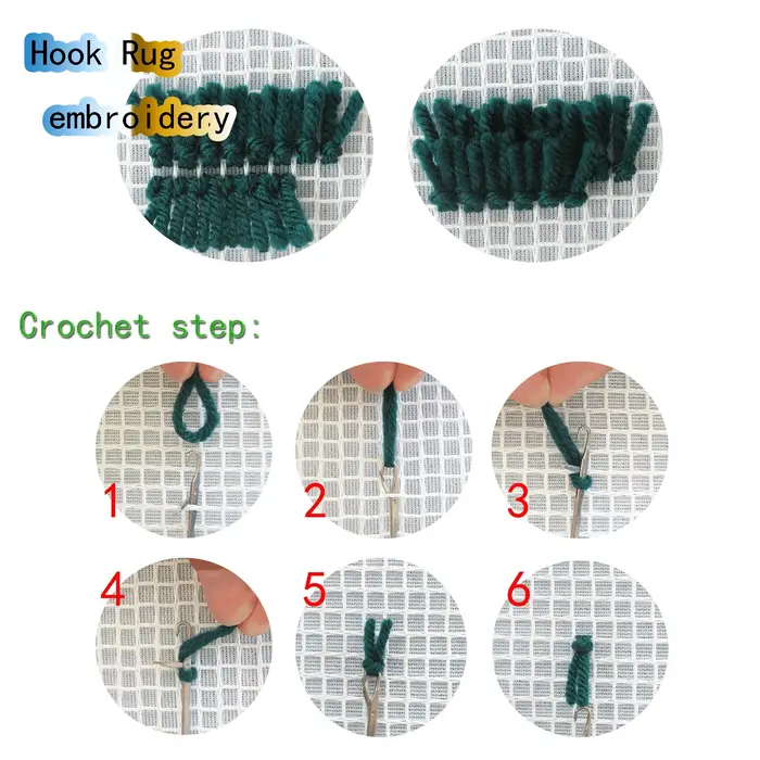 Kit de tapis à crochet de loquet