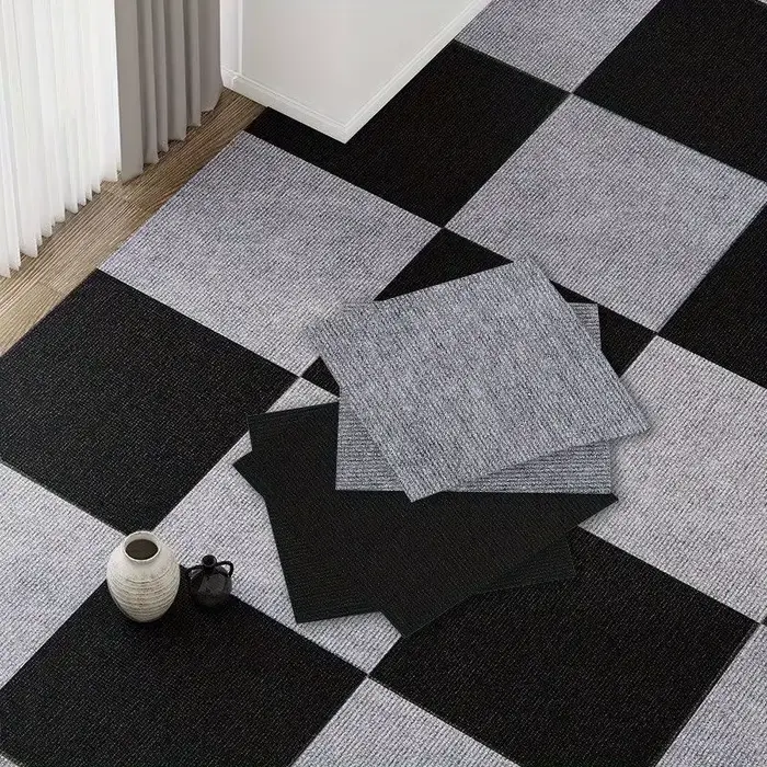 30x30 cm bricolage tapis moderne auto-adhésif anti-dérapant bloc entièrement propagé
