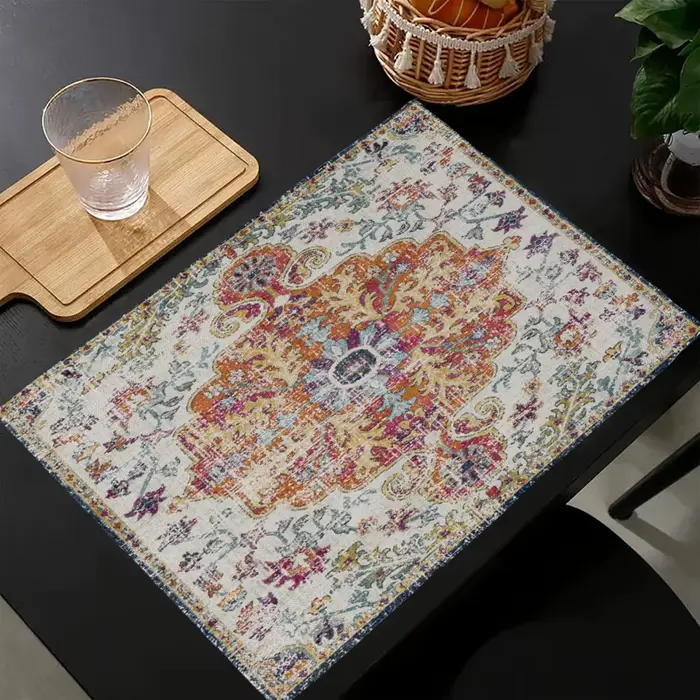 Tapis de Table à motif bohème