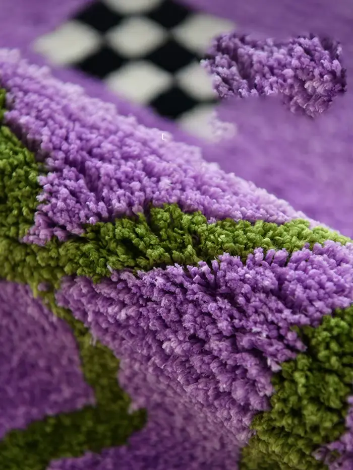 Tapis à motifs géométriques