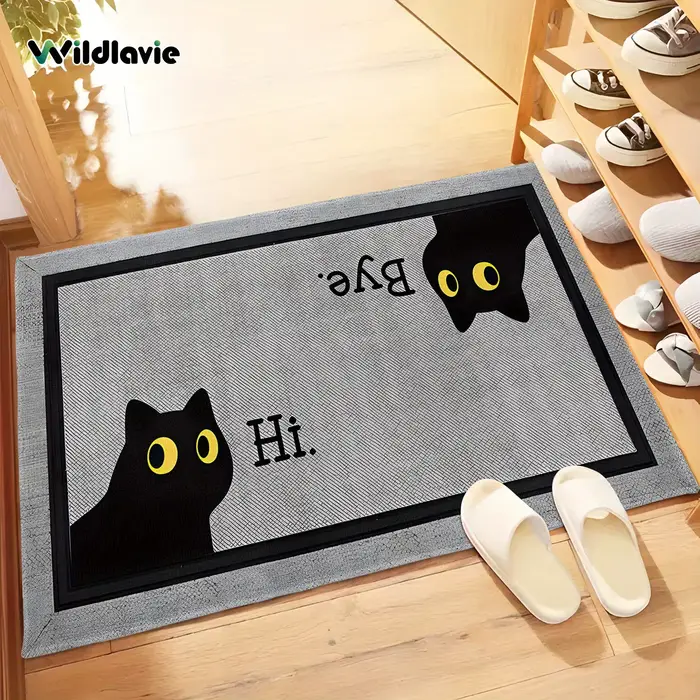 VIKAMA tapis de bienvenue gris