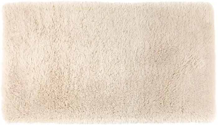 Tapis Billy Ivoire 80 x 150 x 5 cm