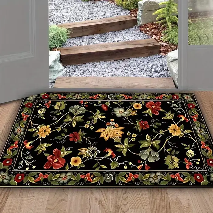 Tapis d'entrée de maison antidérapant