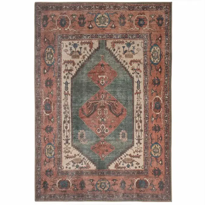 Tapis de salon traditionnel Vintage