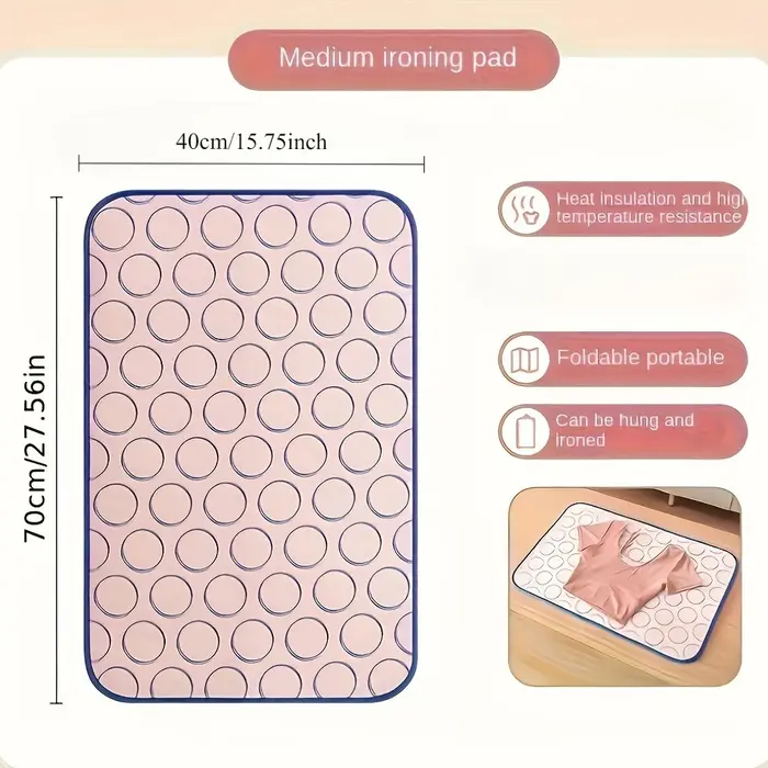 Tapis de repassage pliable résistant aux hautes températures – Imperméable