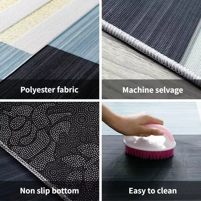 Tapis rayé à carreaux VIKAMA Racing