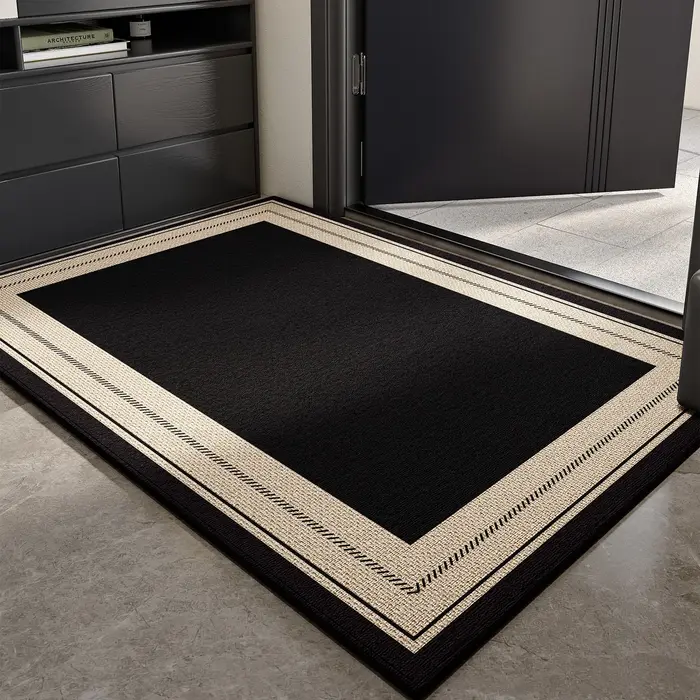 Paillasson d'entrée Tapis de zone de pièce intérieure extérieure pour chambre couloir salon
