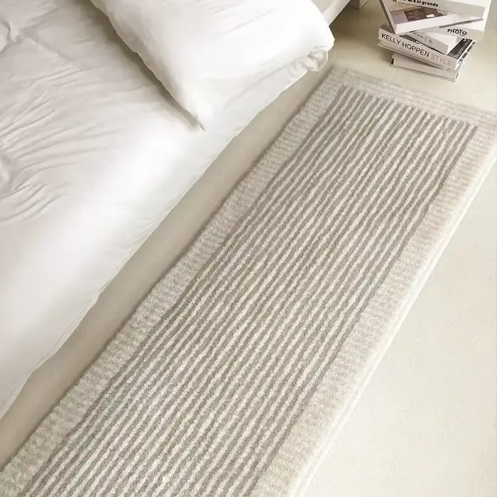 Tapis de Chambre à Coucher en Polymère
