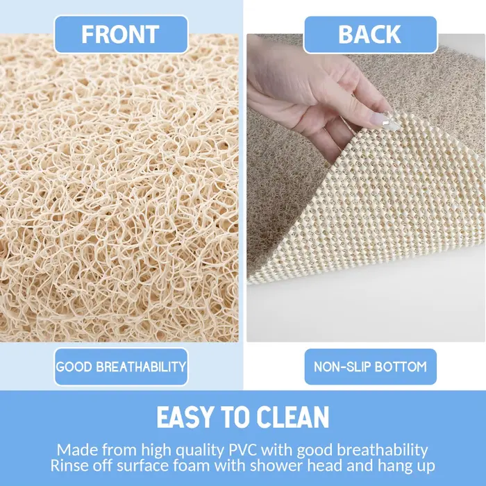 Tapis de baignoire antidérapant 40x60 CM