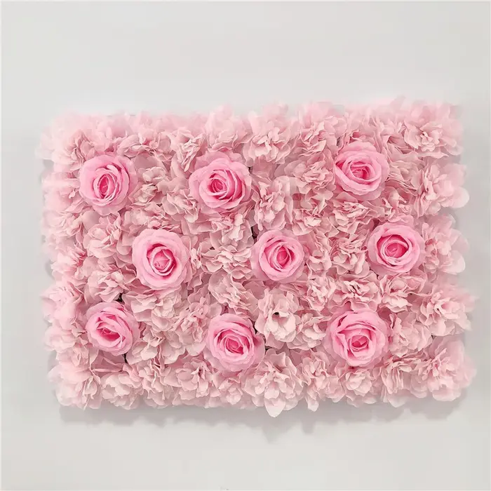Paredes de fleurs artificielles d'extérieur pour décoration