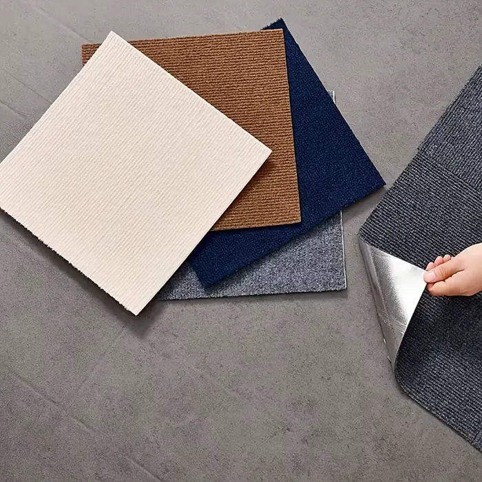 30x30 cm bricolage tapis moderne auto-adhésif anti-dérapant bloc entièrement propagé