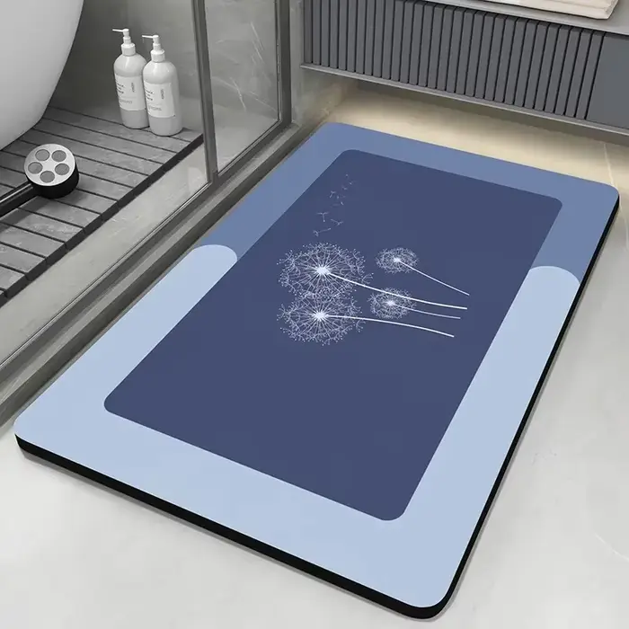 Tapis de bain en diatomite