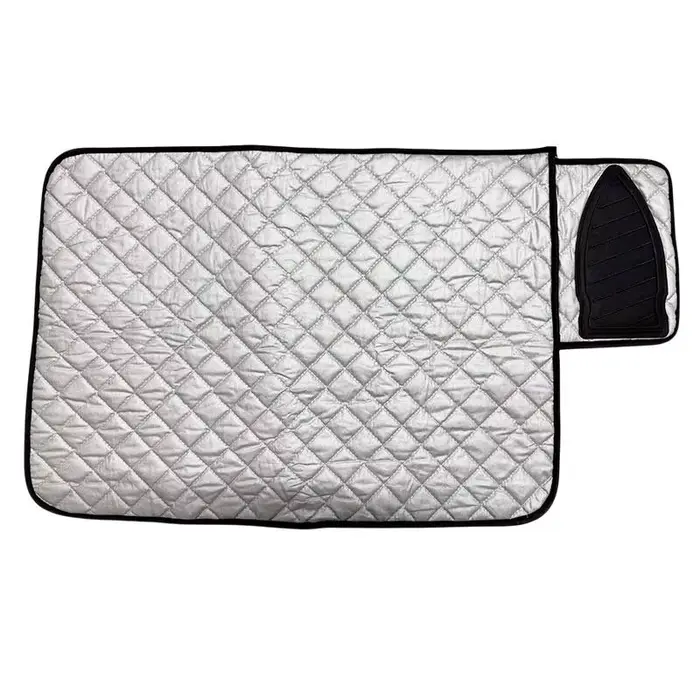 Tapis de repassage pliable, résistant à la chaleur et à la vapeur, parfait pour la maison, l'usage q