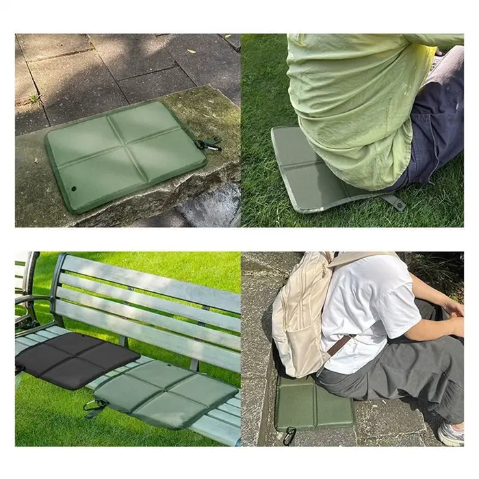 Coussin de siège portable d'extérieur en tissu Oxford imperméable