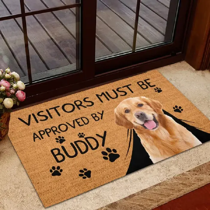 Tapis de bienvenue personnalisé pour chiens