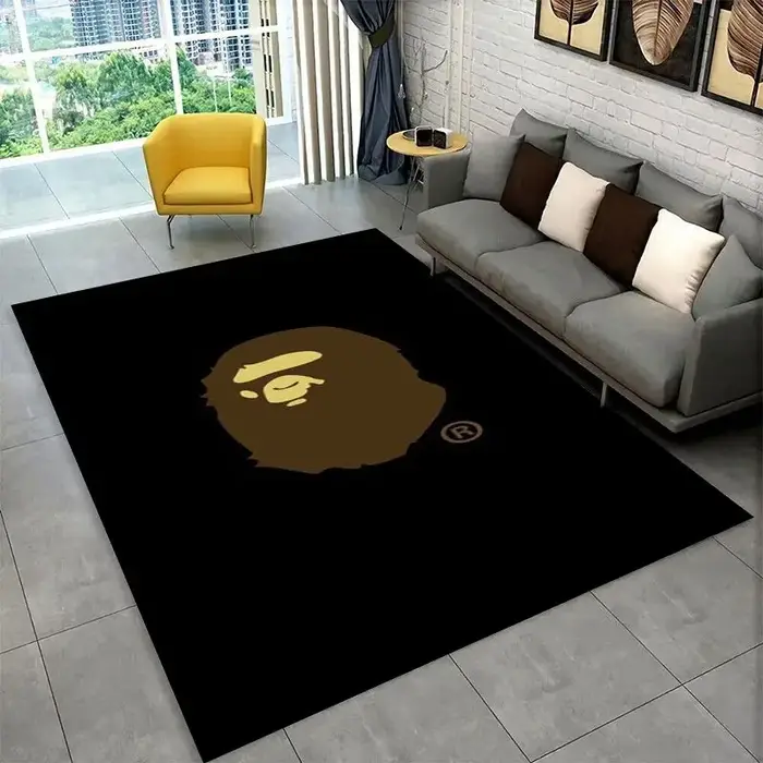 Tapis antidérapant Fashion B-BAPE pour salon
