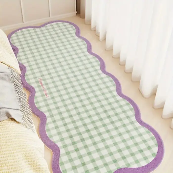 VIKAMA – tapis à carreaux moderne