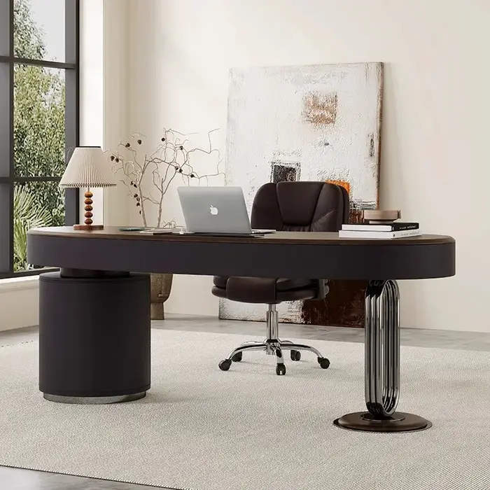 Bureaux d'ordinateur de rangement modernes de luxe élégant ordinateur portable adulte bureau de jeu