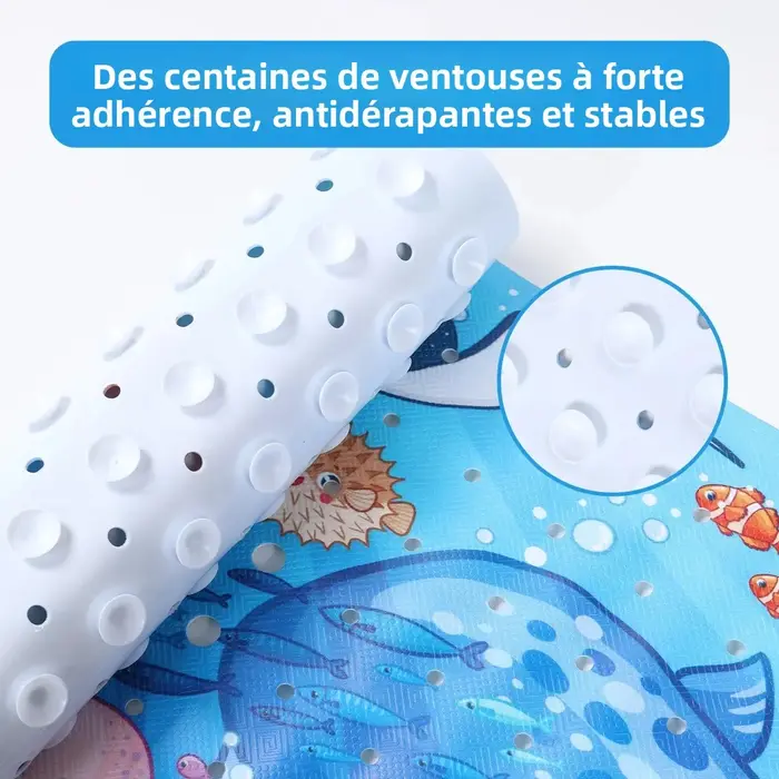 1pc tapis de bain pour bébé pour baignoire